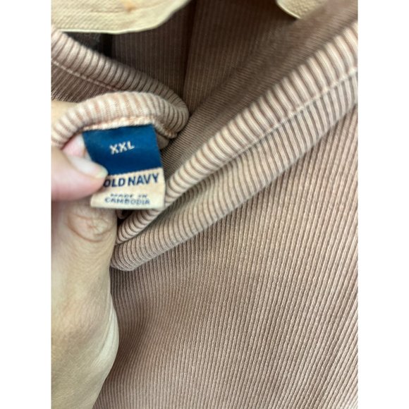 Old Navy XXL Rib Knit Halter Midi Dress Warm‎ Hickory - Picture 3 of 8